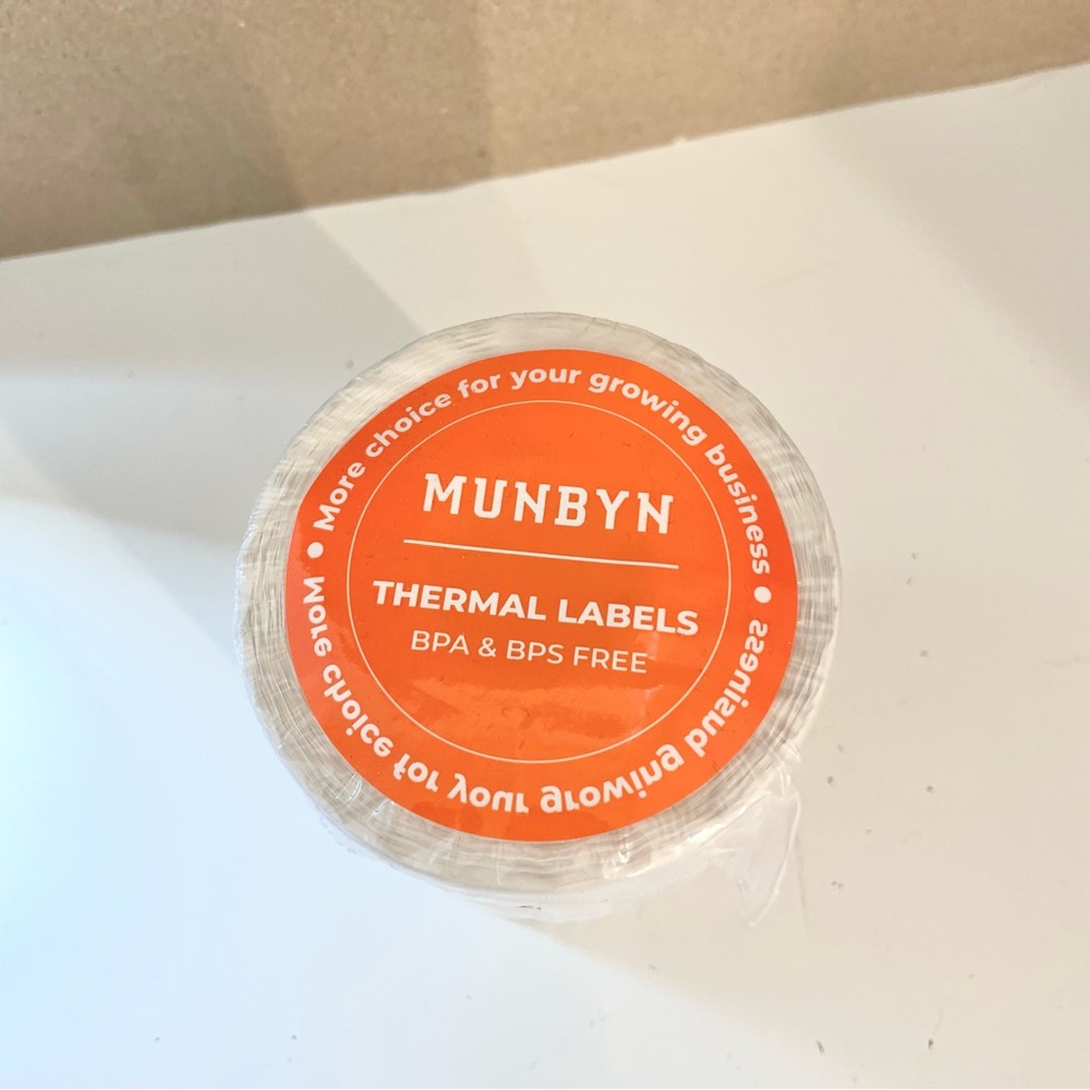 Munbyn- White Thermal Shipping Label Stickers- 4x6 - Picture 2 of 5